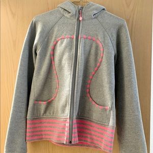 Lulu Lemon pink and grey jacket